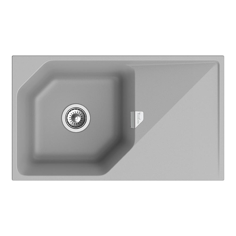 Кухонная мойка Rivelato Locus LS-85 grigio metallizzato цвет Серый металлик