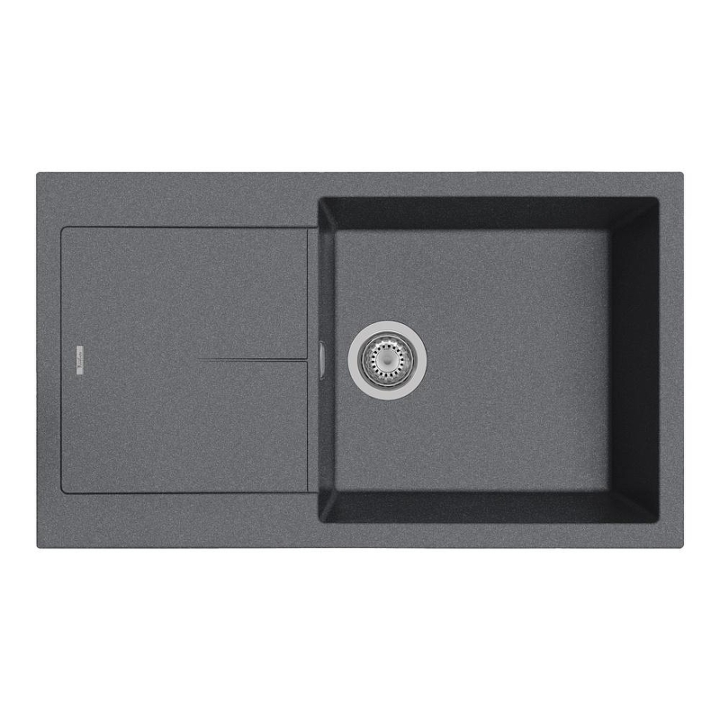 Кухонная мойка Rivelato Lumo 86 LM-8650 Titanio цвет Серый