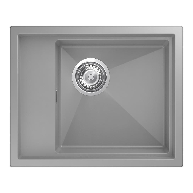 Кухонная мойка Rivelato Nobile 54 NB-544-L grigio metallizz цвет Серый металлик