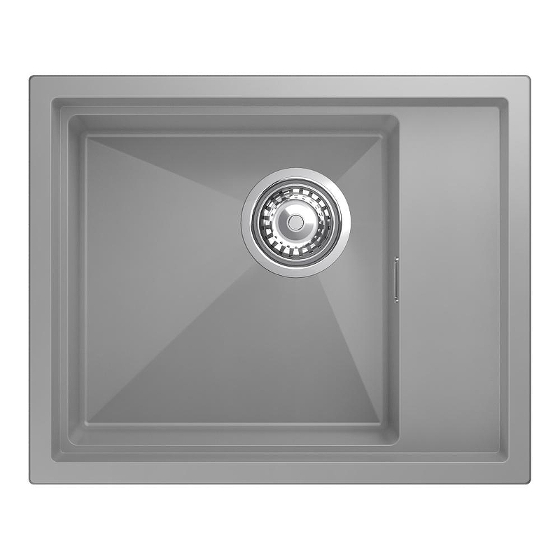 Кухонная мойка Rivelato Nobile 54 NB-544-R grigio metallizz цвет Серый металлик