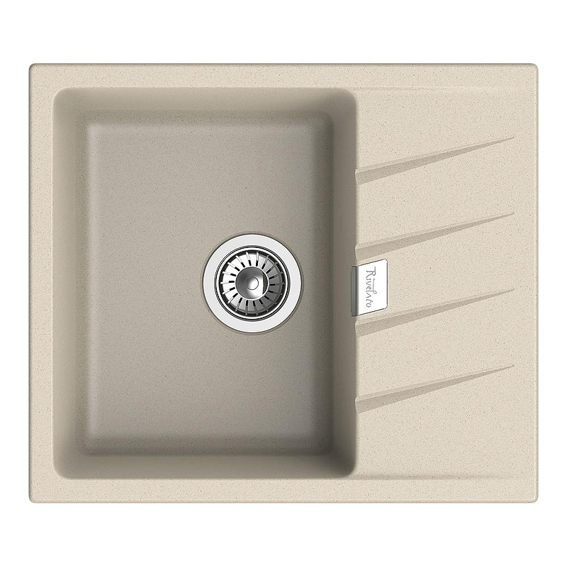 Кухонная мойка Rivelato Raum RM-58 beige scuro цвет Темно-бежевый
