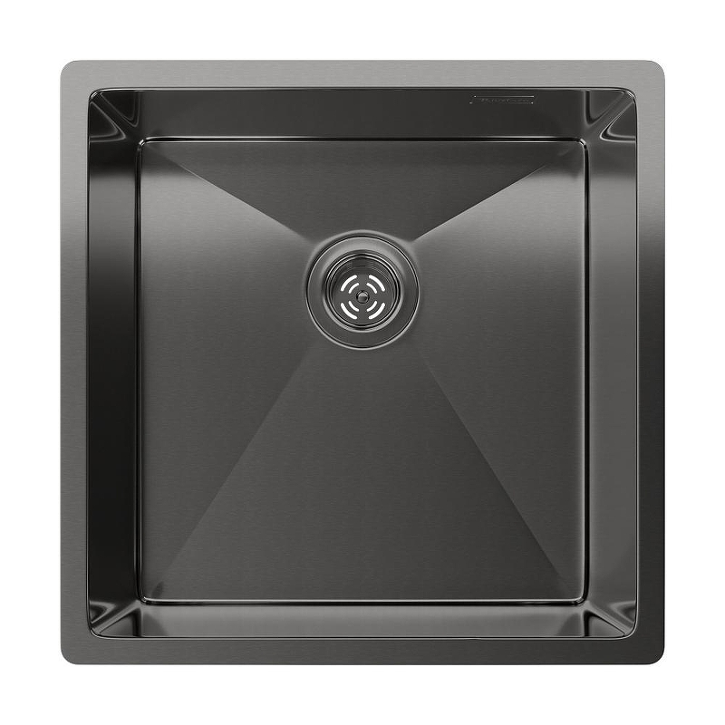 Кухонная мойка Rivelato Rinox 44 4444 UN PVD black цвет Черный