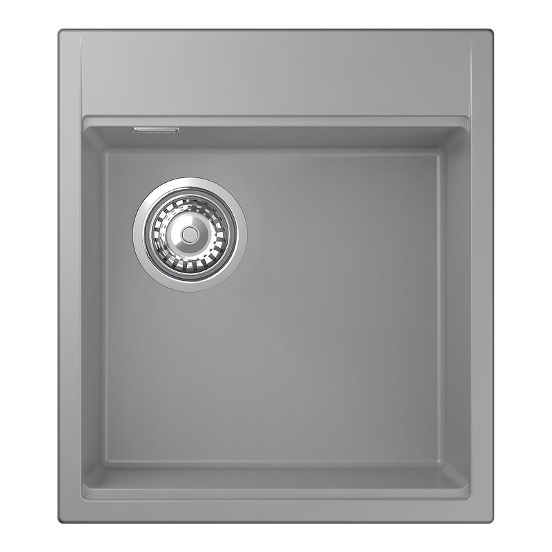 Кухонная мойка Rivelato Tesoro 45 TR-455-L grigio metallizz цвет Серый металлик