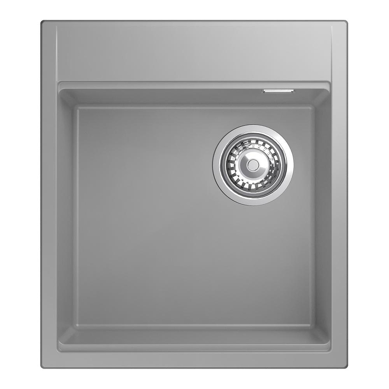 Кухонная мойка Rivelato Tesoro 45 TR-455-R grigio metallizz цвет Серый металлик