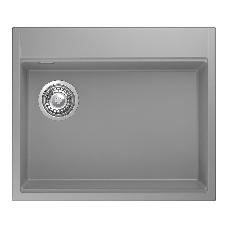 Кухонная мойка Rivelato Tesoro 60 TR-605-L grigio metallizz цвет Серый металлик