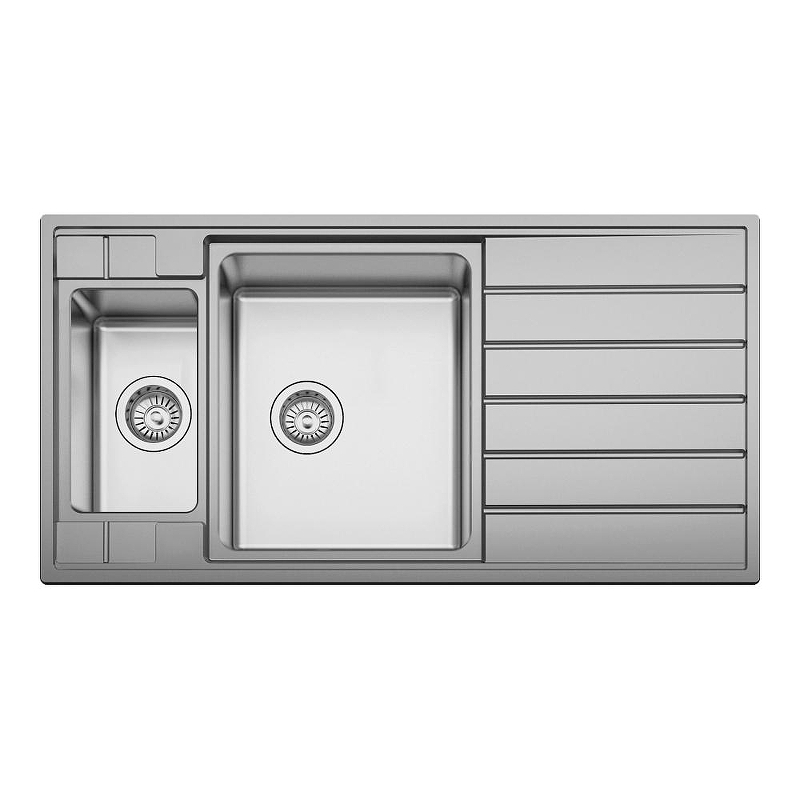 Кухонная мойка Seaman Eco Roma 97 SMR-9750B2.0 цвет Нержавеющая сталь