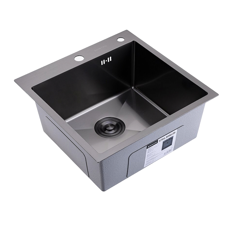 Кухонная мойка Splenka 50 S701.5050.09 цвет Графит