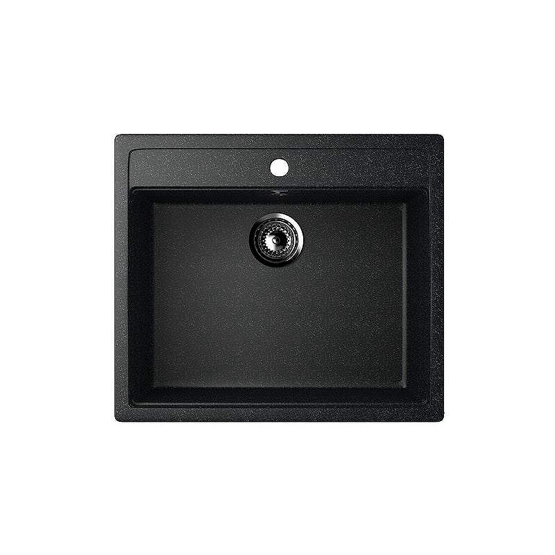 Кухонная мойка Ulgran Classic U-104-308 Черная