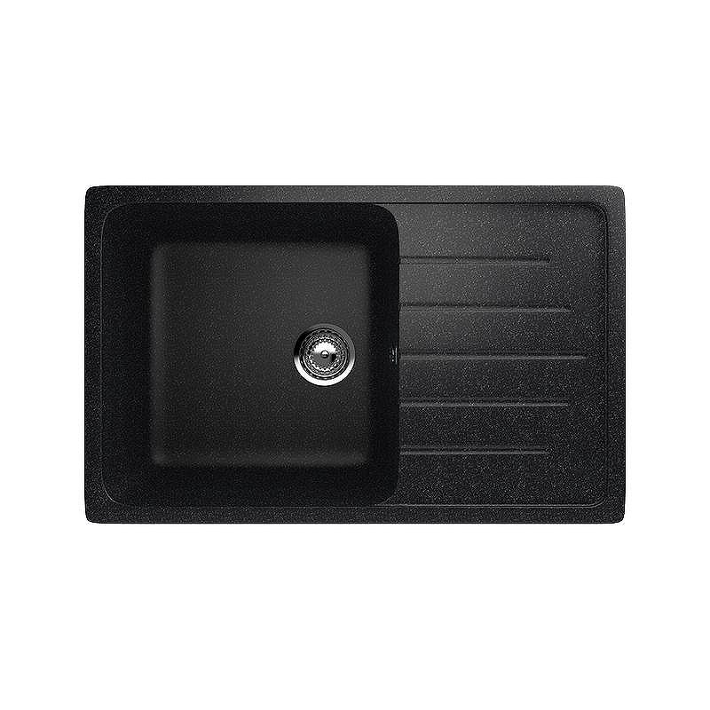 Кухонная мойка Ulgran Classic U-400-308 Черная