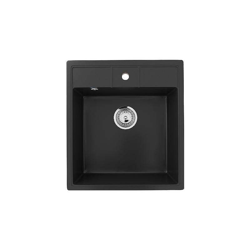 Кухонная мойка Ulgran Classic U-406-344 Ультра-черная
