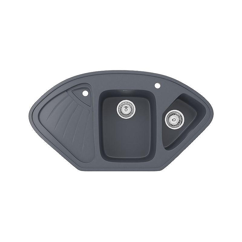 Кухонная мойка Ulgran Classic U-501-343 Антрацит