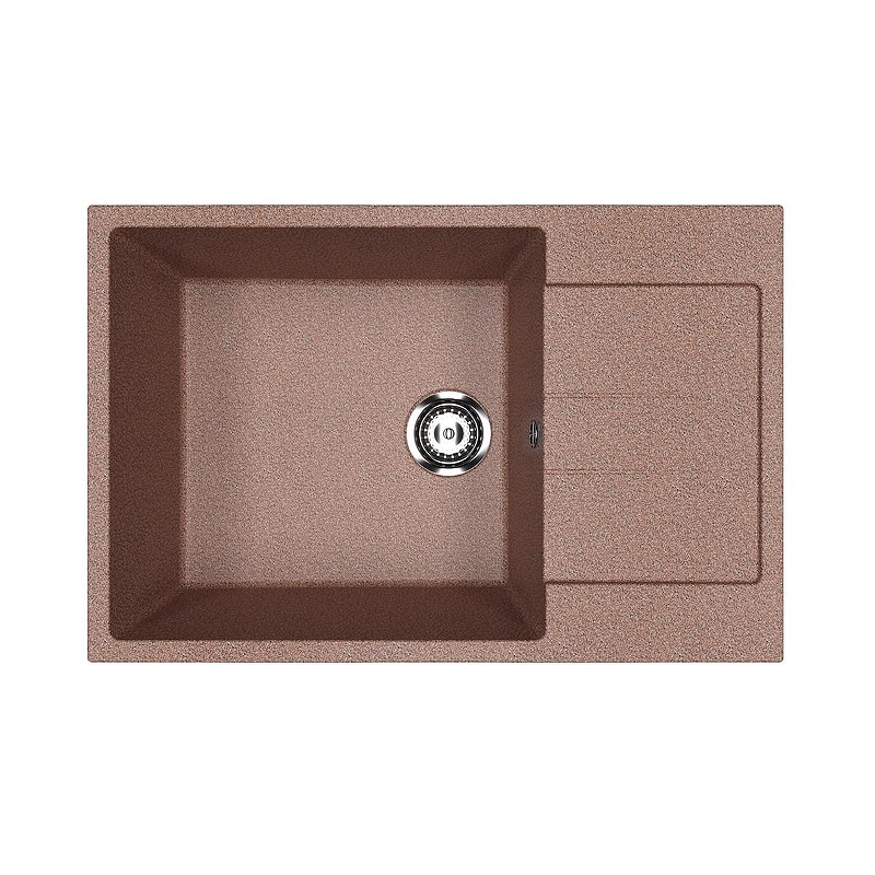 Кухонная мойка Ulgran Classic U-602-307 цвет Терракот