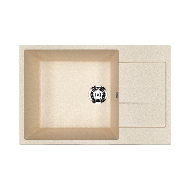 Кухонная мойка Ulgran Classic U-602-328 цвет Бежевый