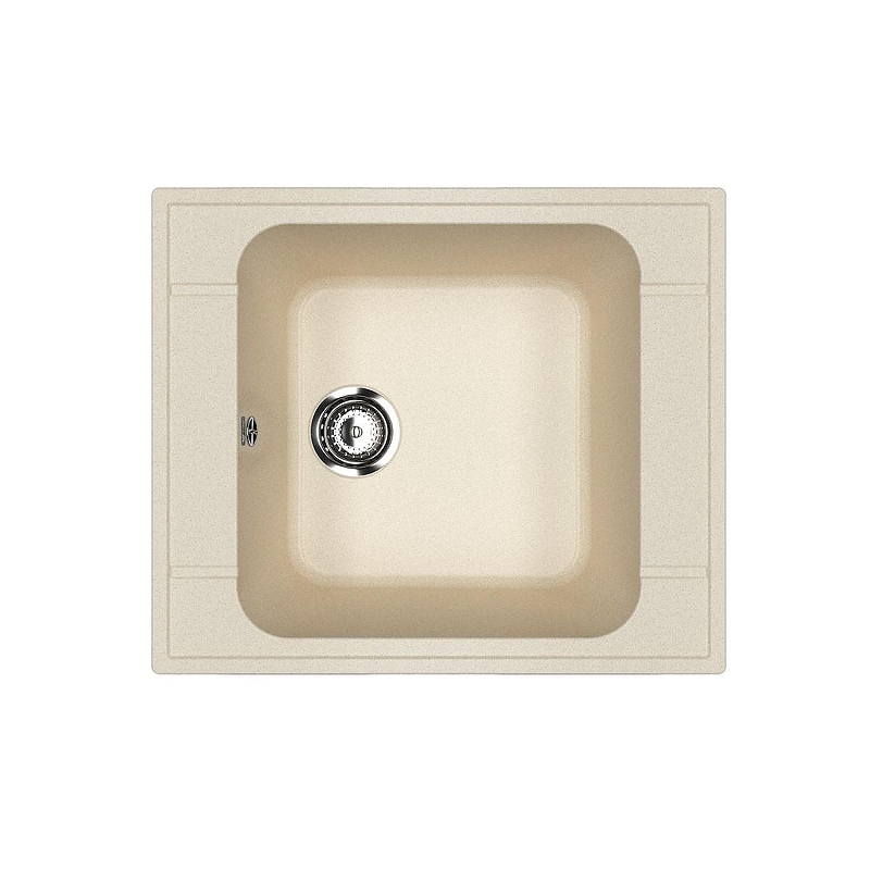 Кухонная мойка Ulgran Classic U-604-328 Бежевая
