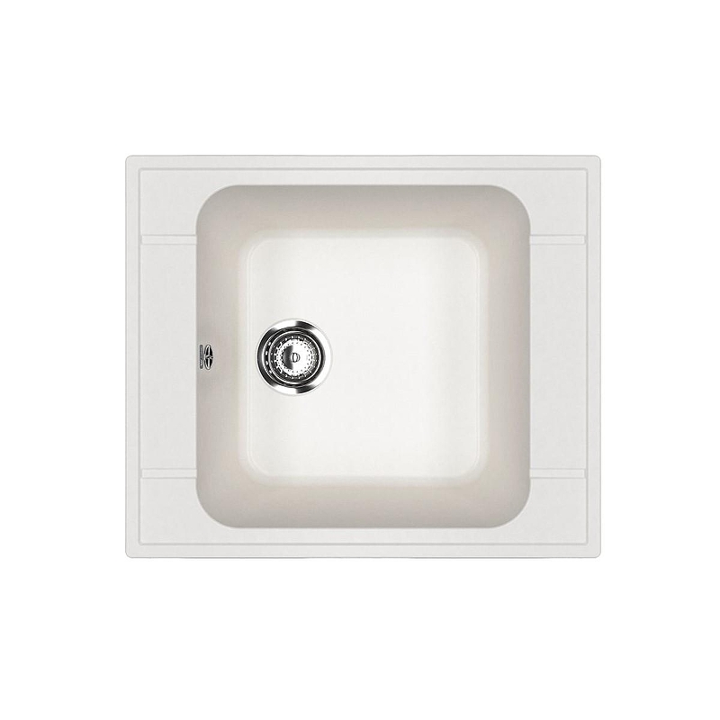 Кухонная мойка Ulgran Classic U-604-341 цвет Ультра-белый