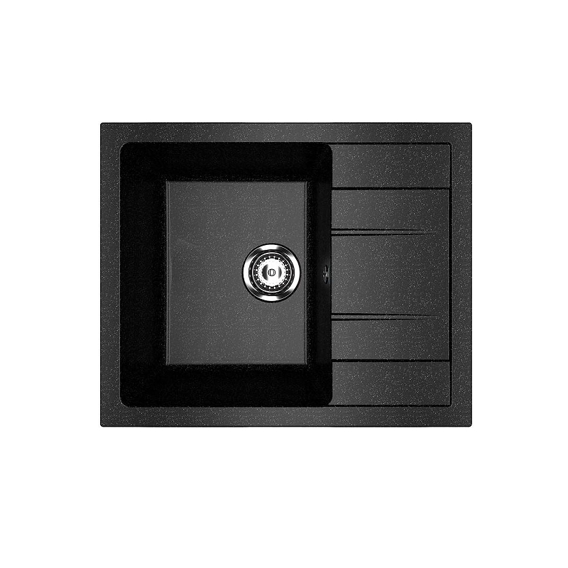 Кухонная мойка Ulgran Classic U-607-308 цвет Черный