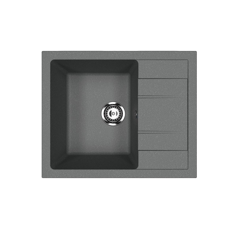 Кухонная мойка Ulgran Classic U-607-343 цвет Антрацит