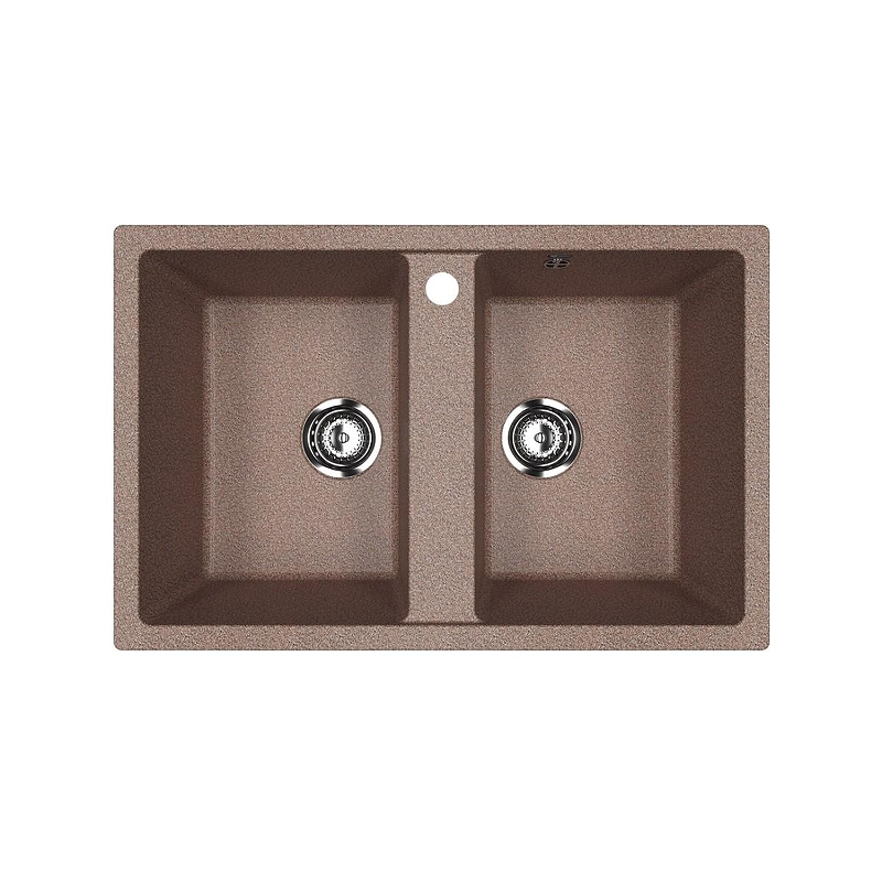 Кухонная мойка Ulgran Classic U-608-307 цвет Терракот