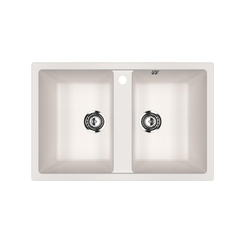 Кухонная мойка Ulgran Classic U-608-331 цвет Белый