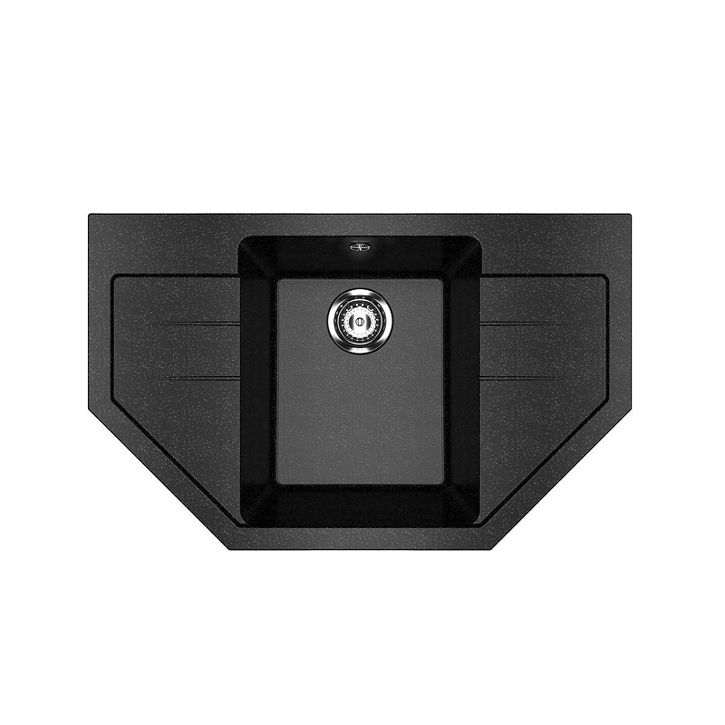 Кухонная мойка Ulgran Classic U-609-308 Черная