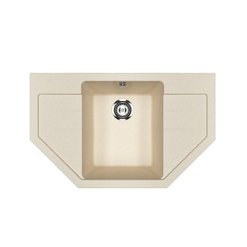 Кухонная мойка Ulgran Classic U-609-328 Бежевая