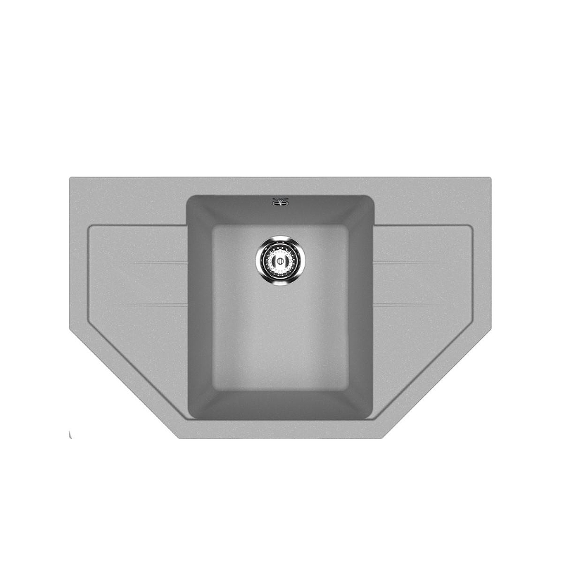 Кухонная мойка Ulgran Classic U-609-342 цвет Графит