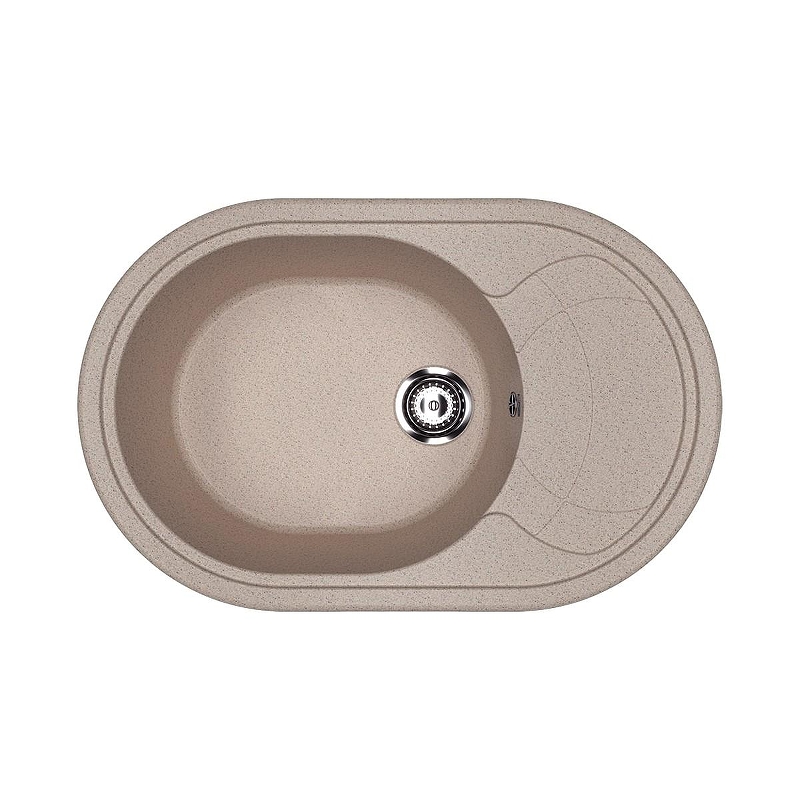 Кухонная мойка Ulgran Classic U-610-302 цвет Песочный