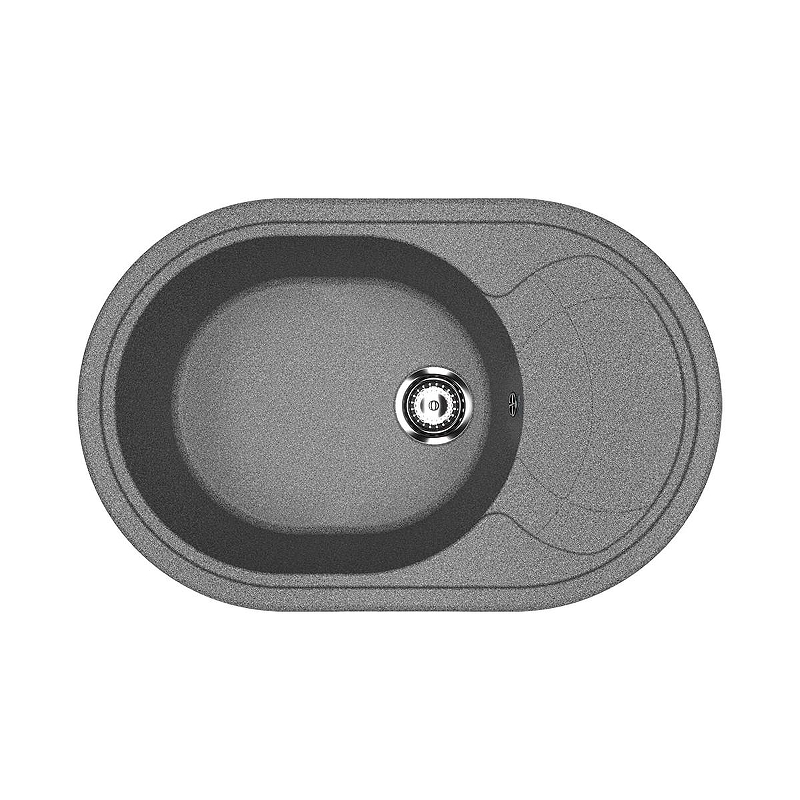 Кухонная мойка Ulgran Classic U-610-309 Темно-серая