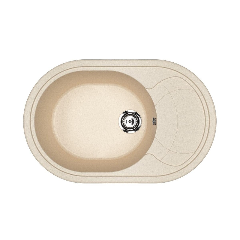 Кухонная мойка Ulgran Classic U-610-328 Бежевая