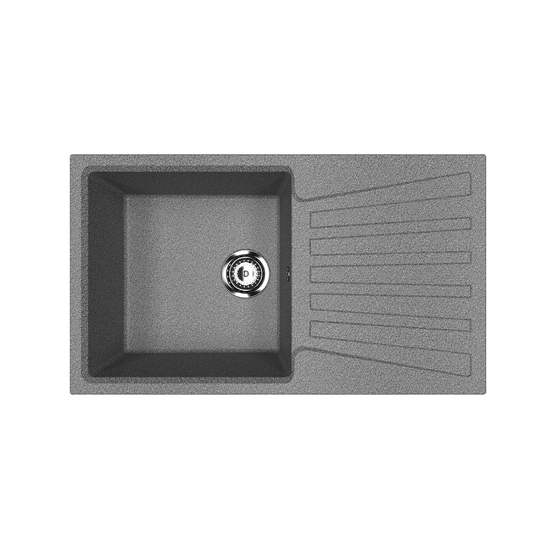 Кухонная мойка Ulgran Classic U-703-309 Темно-серая
