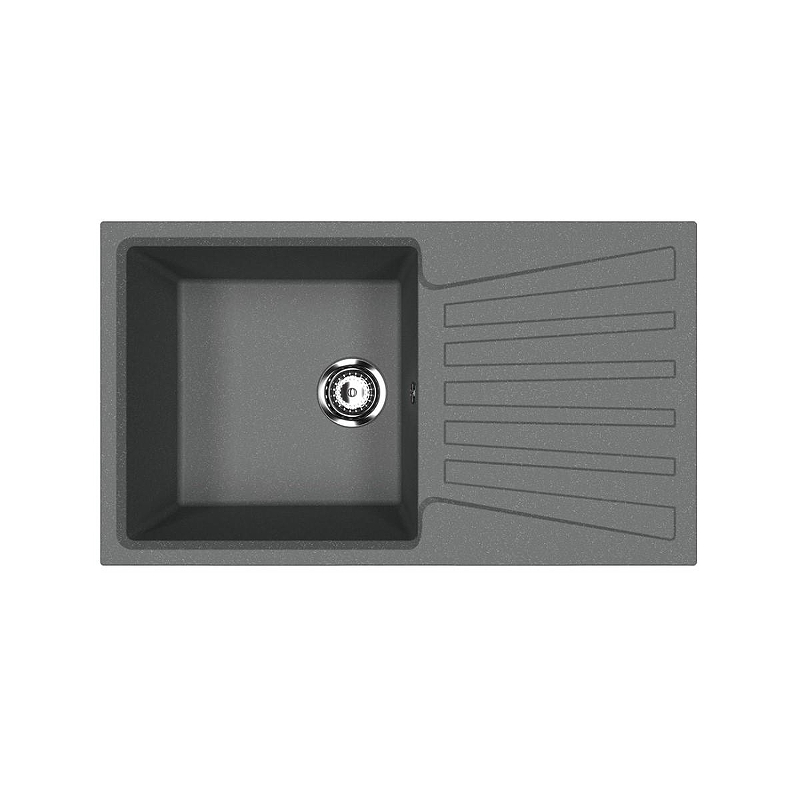 Кухонная мойка Ulgran Classic U-703-343 Антрацит