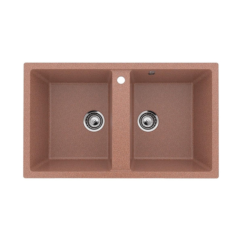 Кухонная мойка Ulgran Classic U-708-307 цвет Терракот