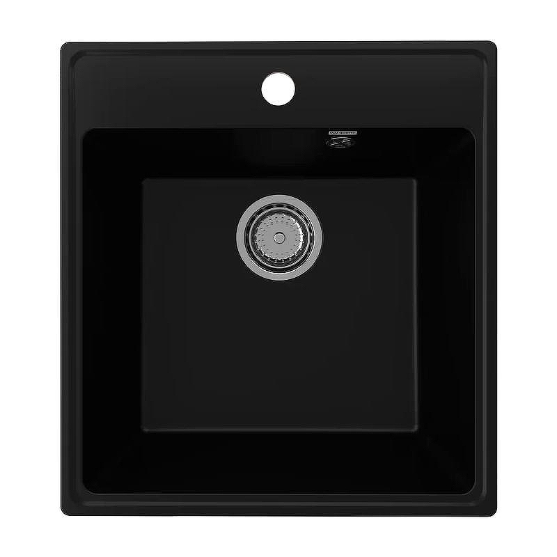 Кухонная мойка Ulgran Quartz Forte 460-07 Уголь
