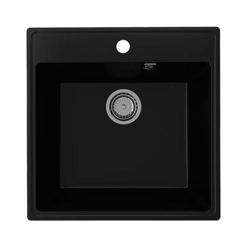 Кухонная мойка Ulgran Quartz Forte 505-07 Уголь