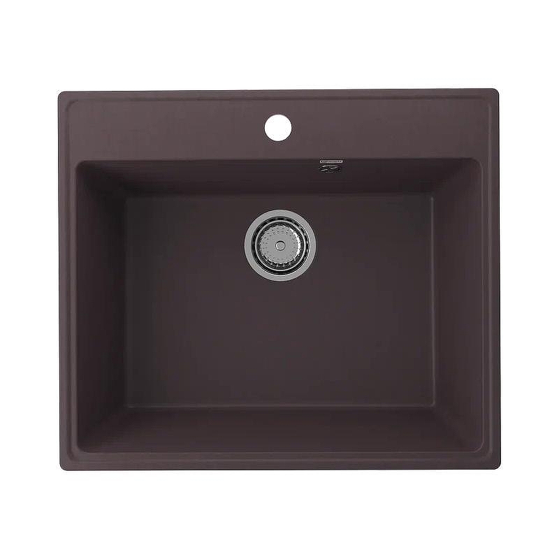Кухонная мойка Ulgran Quartz Forte 580-06 Трюфель