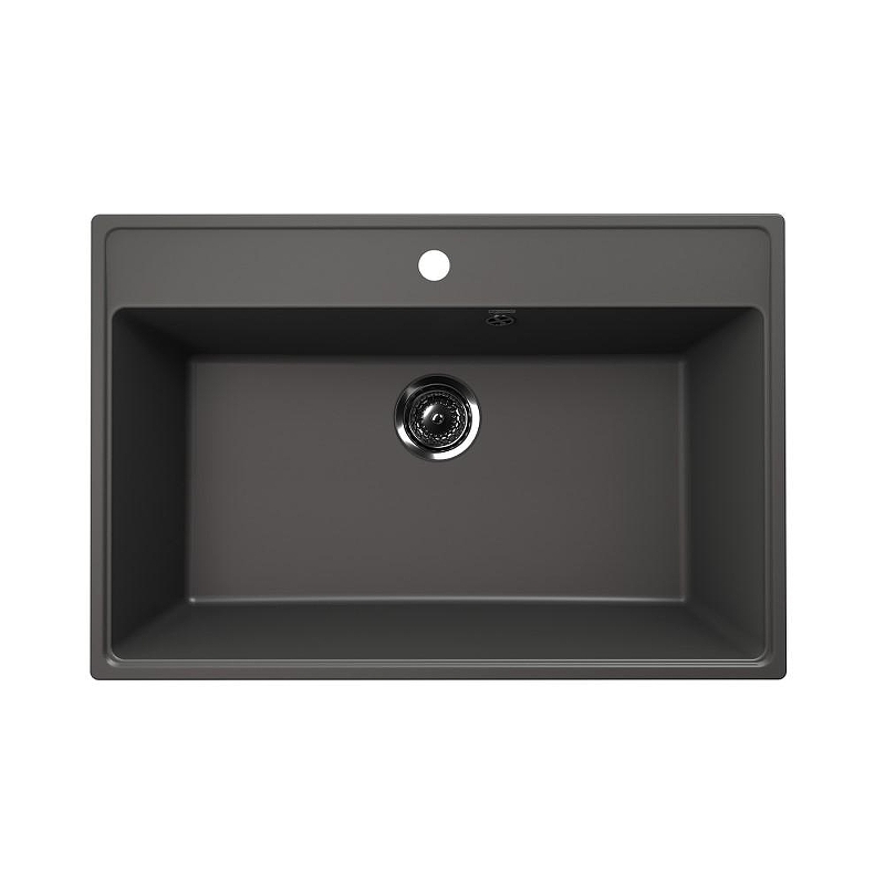Кухонная мойка Ulgran Quartz Forte 760-09 Асфальт