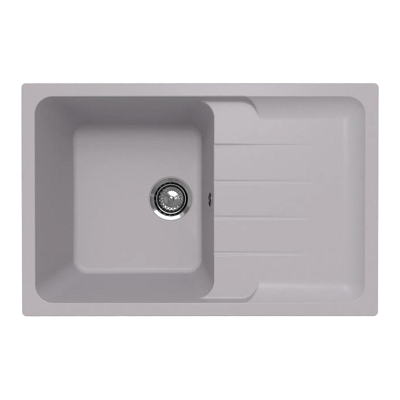 Кухонная мойка Ulgran Quartz Gerda 780-04 Платина