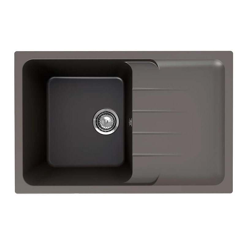Кухонная мойка Ulgran Quartz Gerda 780-09 Асфальт