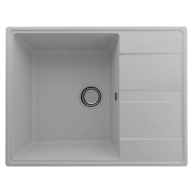 Кухонная мойка Ulgran Quartz Prima 650-04 Платина