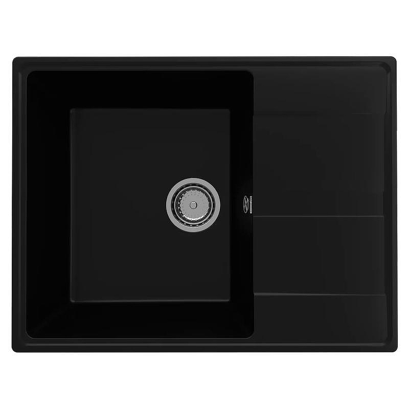 Кухонная мойка Ulgran Quartz Prima 650-07 Уголь