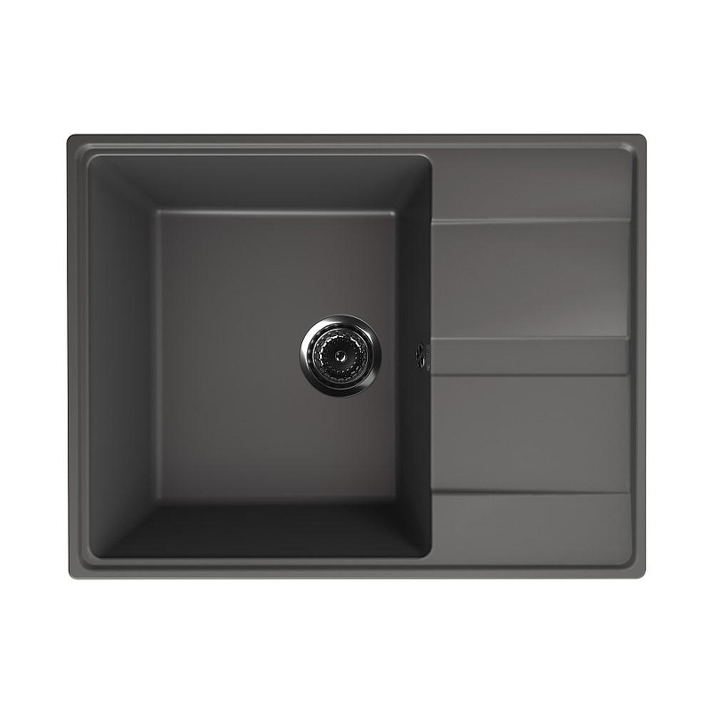 Кухонная мойка Ulgran Quartz Prima 650-09 Асфальт