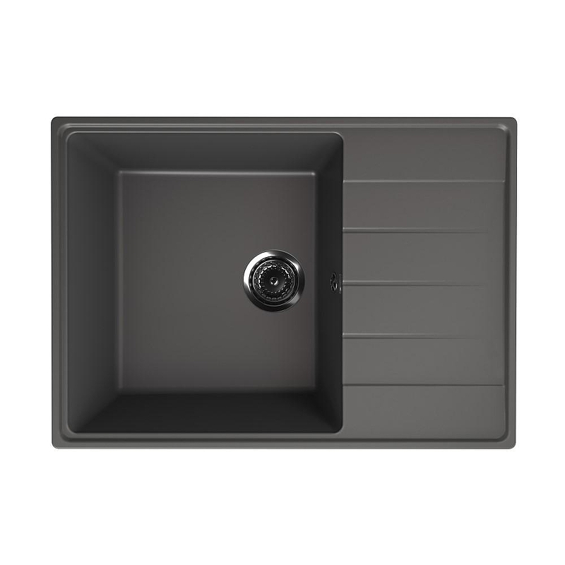 Кухонная мойка Ulgran Quartz Prima 700-09 Асфальт