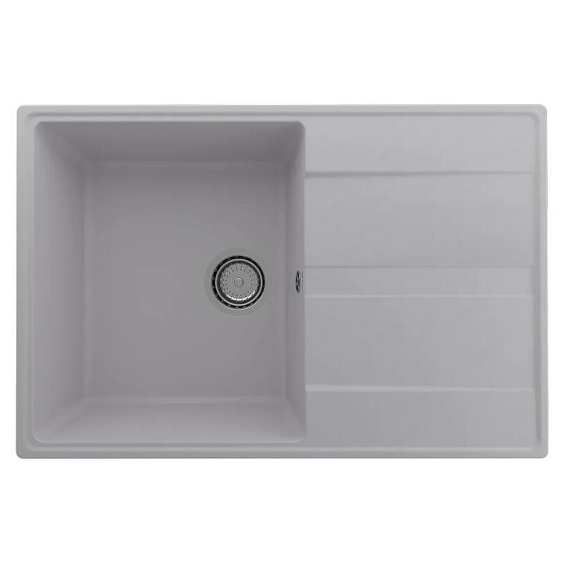 Кухонная мойка Ulgran Quartz Prima 750-04 Платина