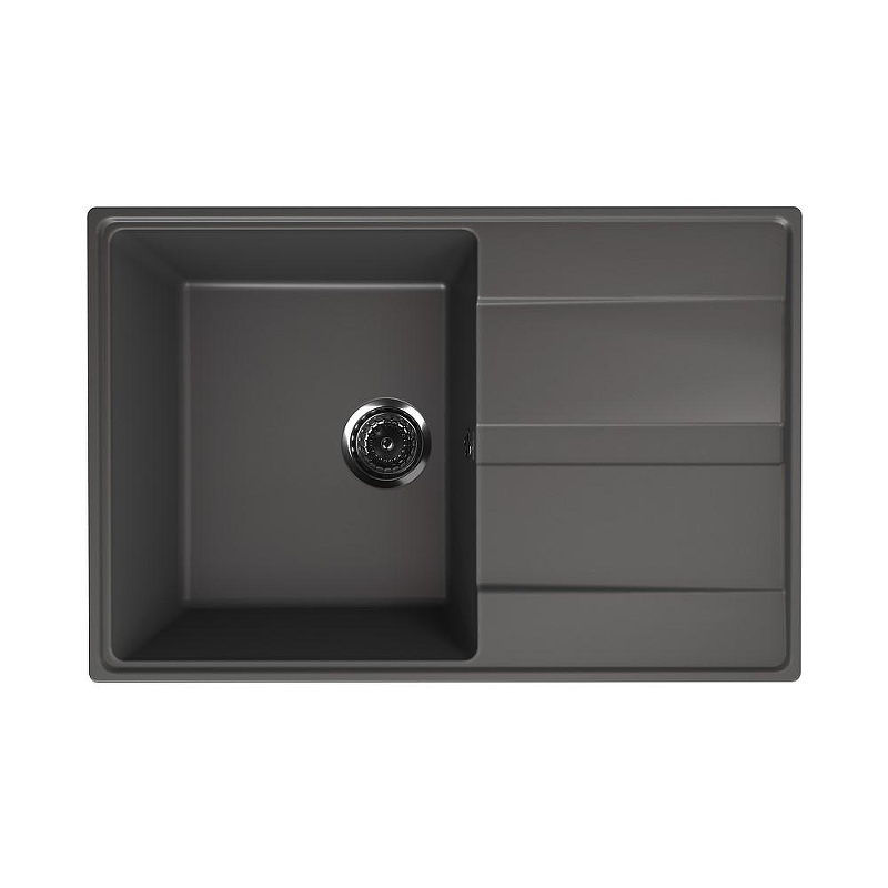 Кухонная мойка Ulgran Quartz Prima 750-09 Асфальт
