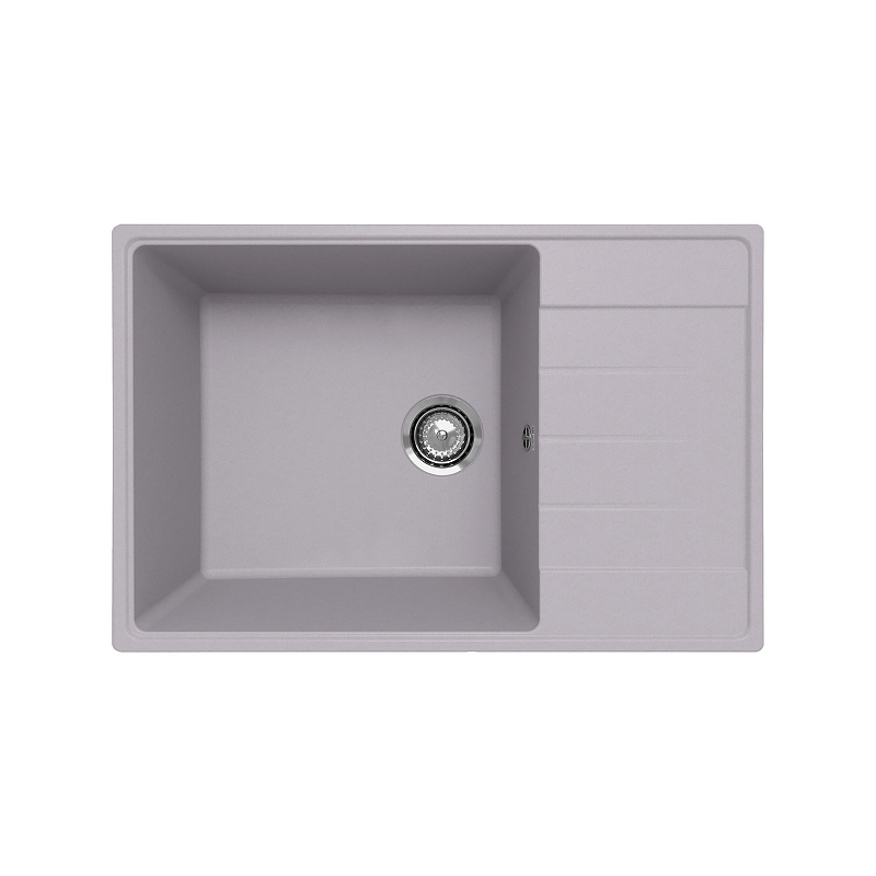 Кухонная мойка Ulgran Quartz Prima 760-04 Платина