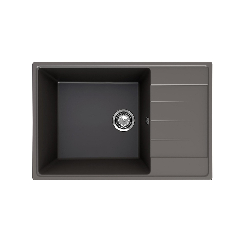Кухонная мойка Ulgran Quartz Prima 760-09 Асфальт