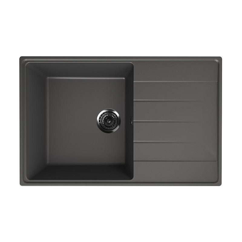 Кухонная мойка Ulgran Quartz Prima 780-09 Асфальт