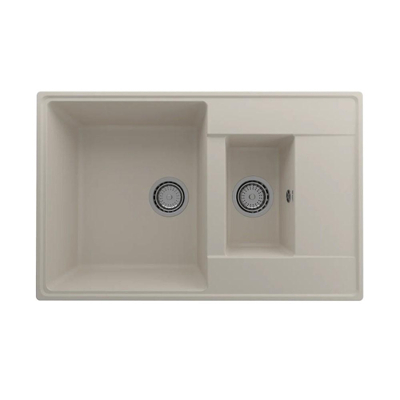 Кухонная мойка Ulgran Quartz Prima 780 1,5 K-02 Лен