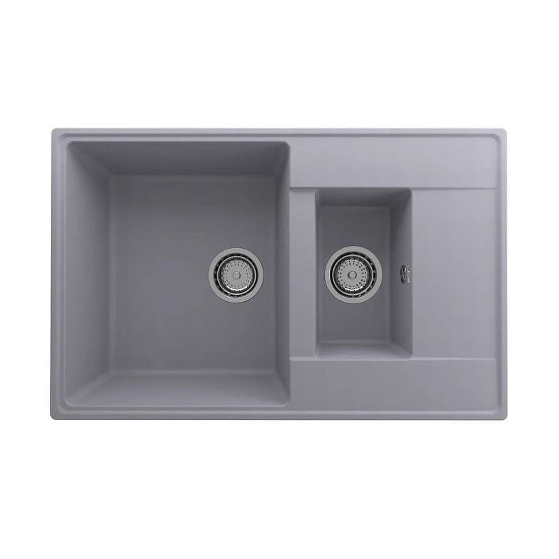 Кухонная мойка Ulgran Quartz Prima 780 1,5 K-05 Бетон