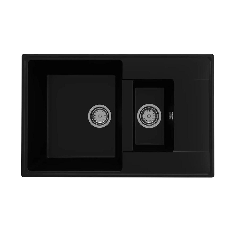 Кухонная мойка Ulgran Quartz Prima 780 1,5 K-07 Уголь